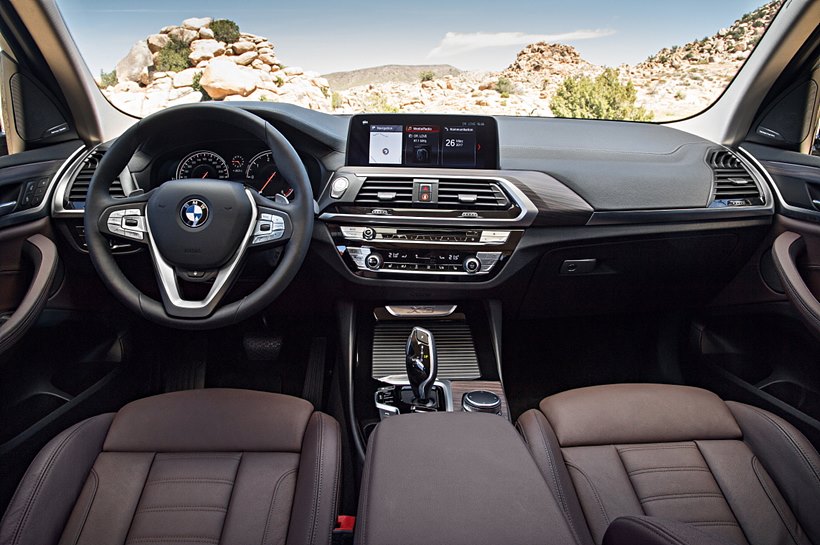 The new BMW X3 인테리어
