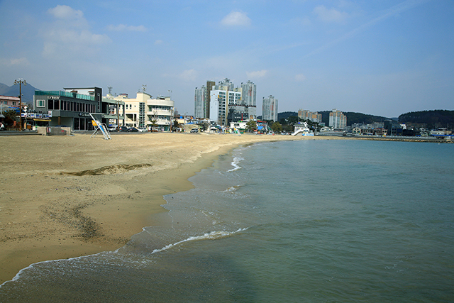 일광역 근처에 있는 일광해수욕장