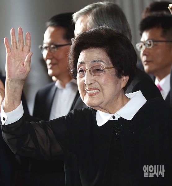 이희호 여사 <사진=사진공동취재단>