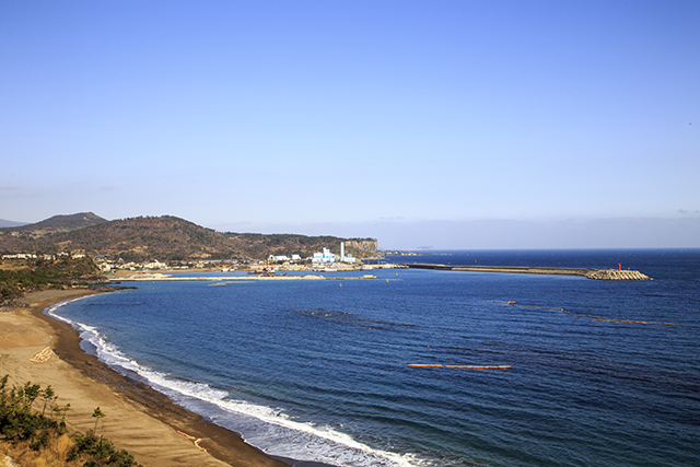 산방산·용머리해안 지질트레일 C코스에 속하는 황우치해변