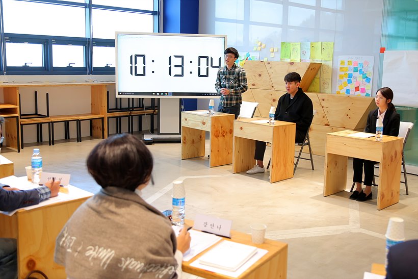 DESP 참가를 위한 인턴 선발 면접 모습