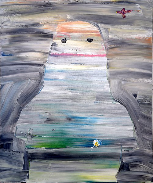 Him, Acrylic painting, 72.5x60.5cm, 2018