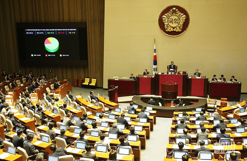가결 처리된 드루킹 특검법