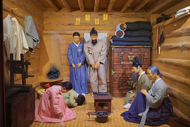 인제산촌민속박물관의 산촌 생활 전시물
