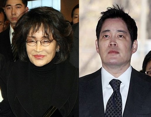 이명희 신세계그룹 회장(사진 왼쪽)과 정용진 신세계그룹 부회장