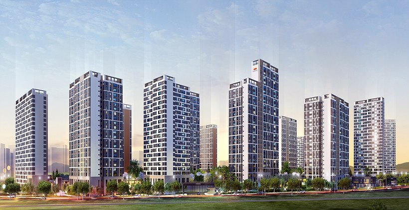 e편한세상 양주신도시4차 투시도