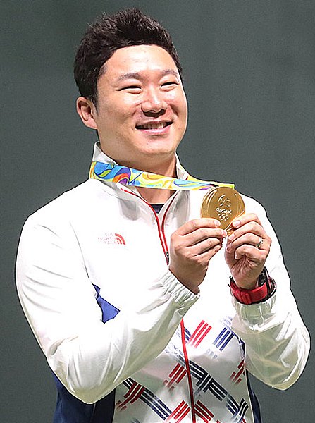 한국 사격의 간판 진종오 선수
