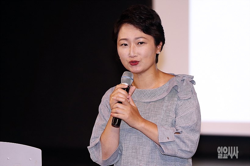 생명존중시민회의 출범식에 참석해 발언하는 이언주 바른미래당 의원