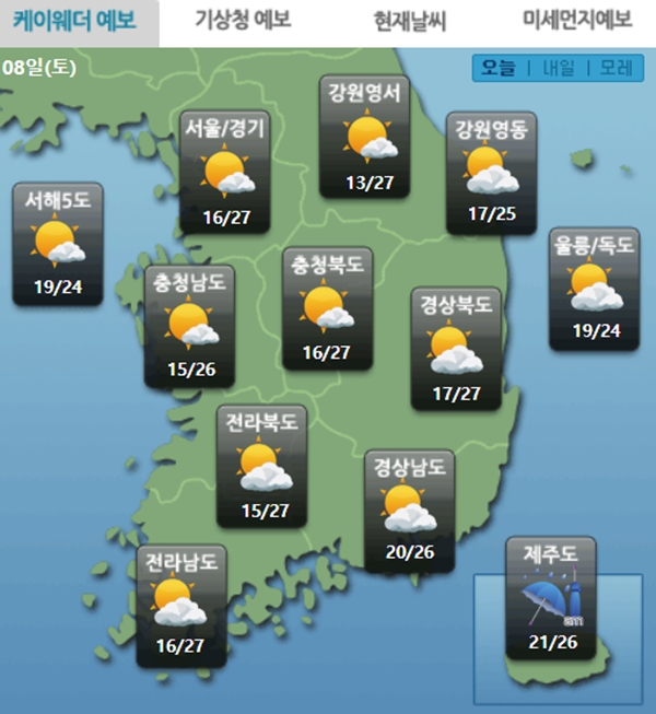 (사진: 케이웨더)