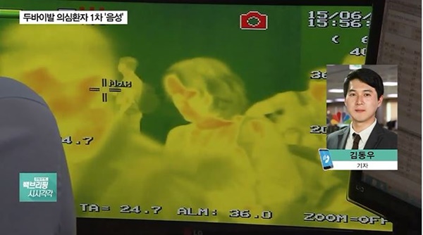 1차 검사 음성 (사진: SBS 뉴스/ 해당 사진과 관련 없음)