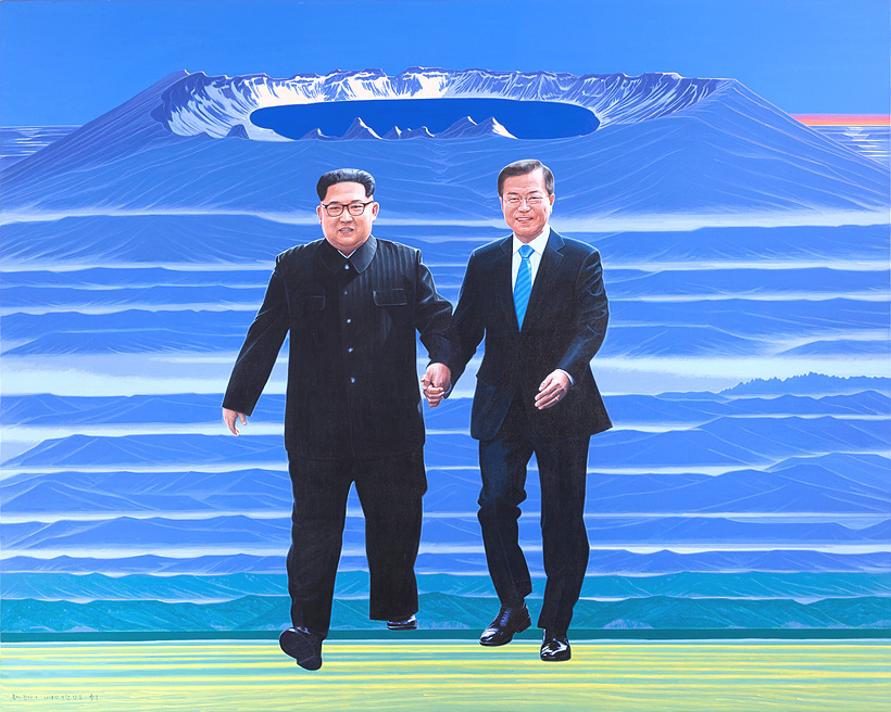 봄이 왔다 2, 2018, 캔버스에 아크릴릭, 182x227cm