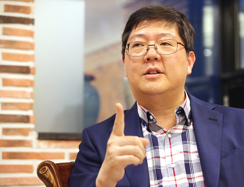 고 김대중 전 대통령의 아들 김홍걸씨