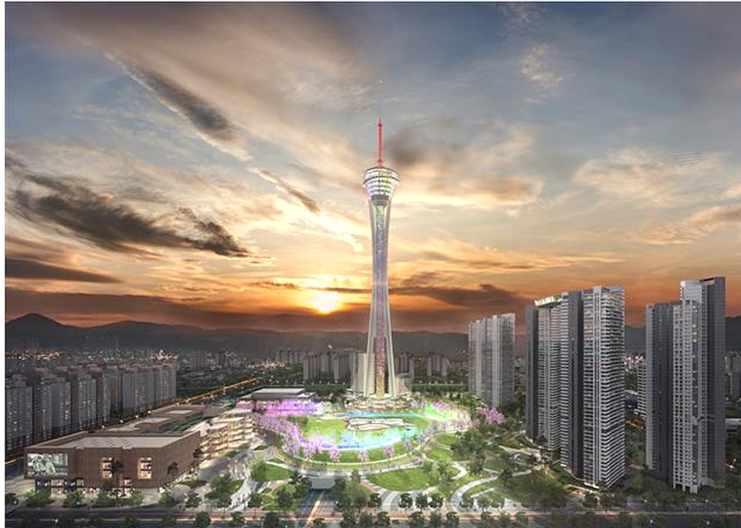 자광건설이 추진 중인 것으로 알려진 대한방직 전주공장 계발계획 투시도 ▲ 자광건설이 추진 중인 것으로 알려진 대한방직 전주공장 계발계획 투시도