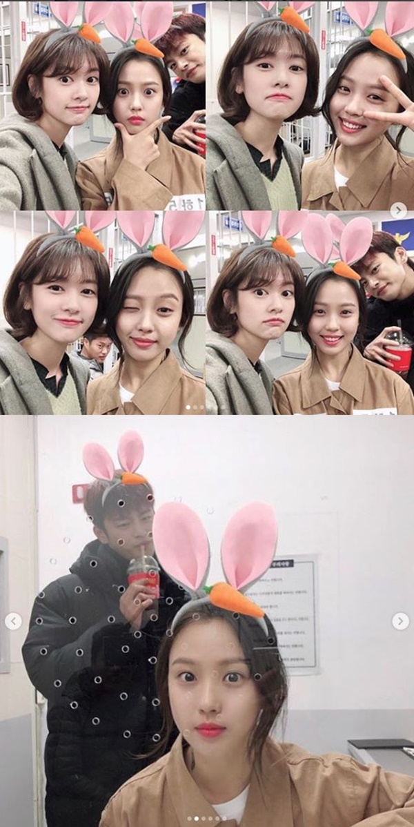하늘에서 내리는 일억개의 별 고민시, 서인국, 정소민 (사진: 고민시 인스타그램) ▲ 하늘에서 내리는 일억개의 별 고민시, 서인국, 정소민 (사진: 고민시 인스타그램)