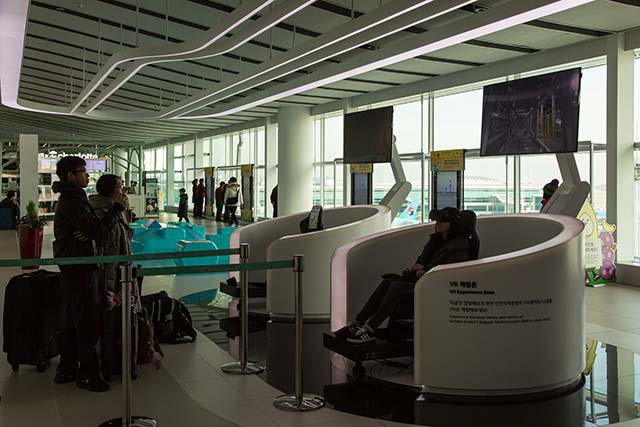 ▲ 인천국제공항 제2여객터미널 5층에 있는 홍보전망대