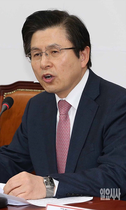 황교안 자유한국당 대표 ▲ 황교안 자유한국당 대표