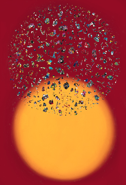 Circle-YB1_Oil on Canvas_72.7x53.0cm_2019 ▲ Circle-YB1_Oil on Canvas_72.7x53.0cm_2019
