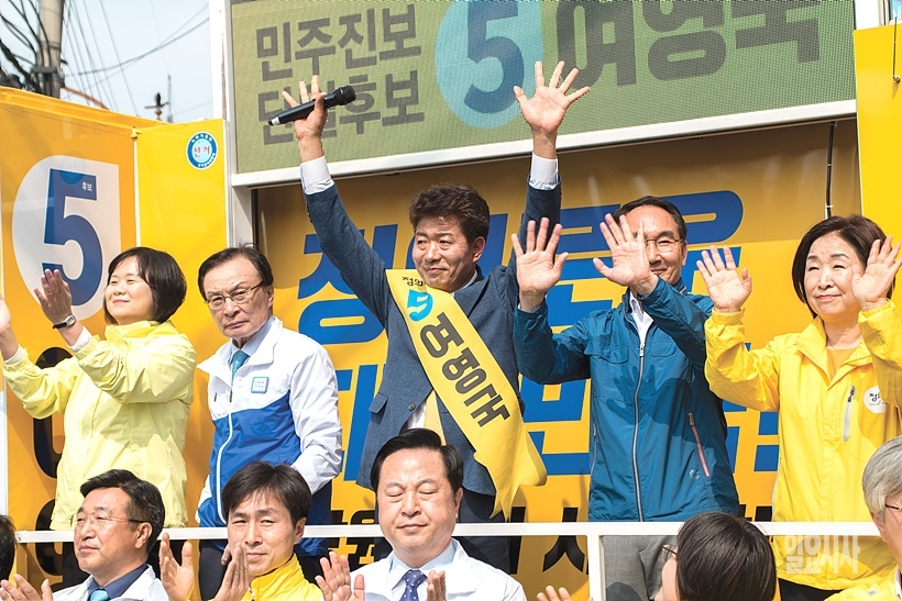 여영국 당선인 ⓒ정의당 캠프 ▲ 여영국 당선인 ⓒ정의당 캠프