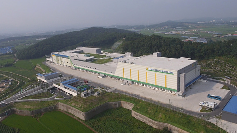 농협안성농식품물류센터 ▲ 안성녹식품물류센터