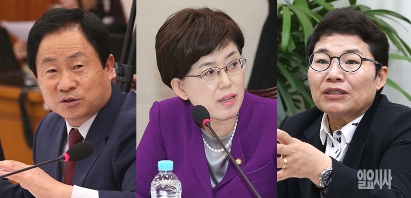(사진 왼쪽부터)주광덕·최연혜·임이자 의원 ▲ ▲(사진 왼쪽부터)주광덕·최연혜·임이자 의원