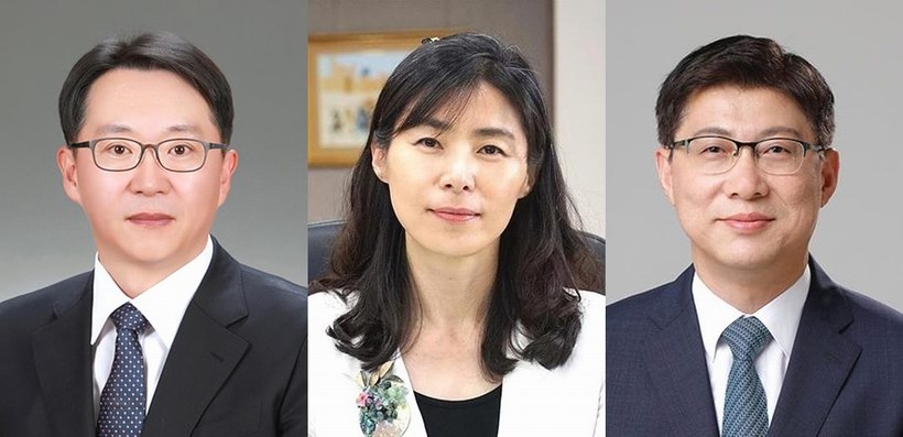 김현준 서울지방국세청장 내정자, 김외숙 인사수석 내정자, 김형연 법제처장 내정자 ▲ 김현준 국세청장 내정자, 김외숙 인사수석, 김형연 법제처장