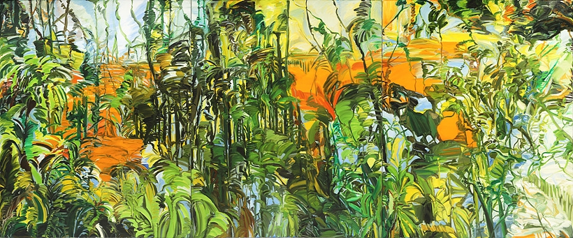 Colourful Memories, 캔버스에 유채, 390.9cm x 162.2cm, 2019 ▲ Colourful Memories, 캔버스에 유채, 390.9cm x 162.2cm, 2019