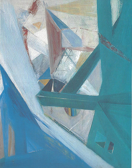 1967, Absrract 67-1, 60.6×50.0cm, Oil on canvas, 1967 ▲ 1967, Absrract 67-1, 60.6×50.0cm, Oil on canvas, 1967