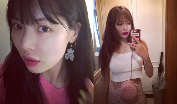 현아 입술 (사진: 현아 인스타그램) ▲ 현아 입술 (사진: 현아 인스타그램)