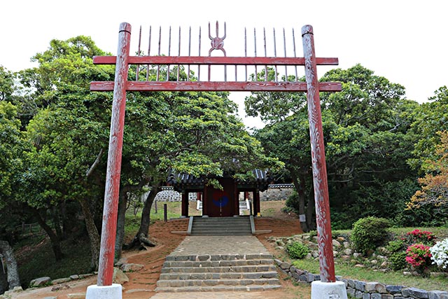 이순신 장군을 추모하는 충무사 ▲ 이순신 장군을 추모하는 충무사