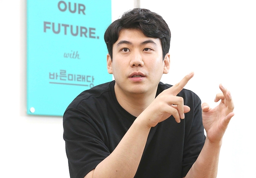 <일요시사>와 인터뷰 갖는 장지훈 바른미래당 혁신위 간사 ▲ 장지훈 바른미래당 혁신위 간사