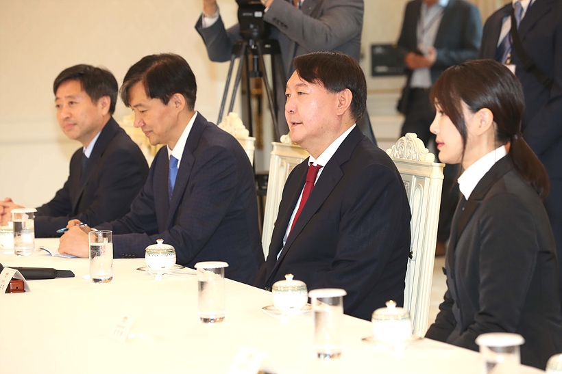발언하는 윤석열 검찰총장 ⓒ청와대 ▲ 발언하는 윤석열 검찰총장 ⓒ청와대
