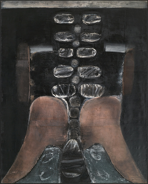 원형질(原形質) No.1-62 1962, 캔버스에 유채, 163x131cm, 국립현대미술관 소장 ▲ 원형질(原形質) No.1-62 1962, 캔버스에 유채, 163x131cm, 국립현대미술관 소장