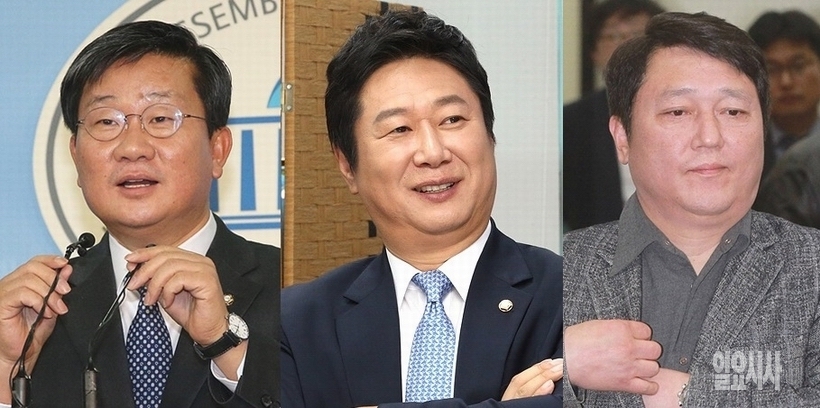 (사진 왼쪽부터)전해철·황희·최재성 더불어민주당 의원 ▲ (사진 왼쪽부터)전해철·황희·최재성 더불어민주당 의원
