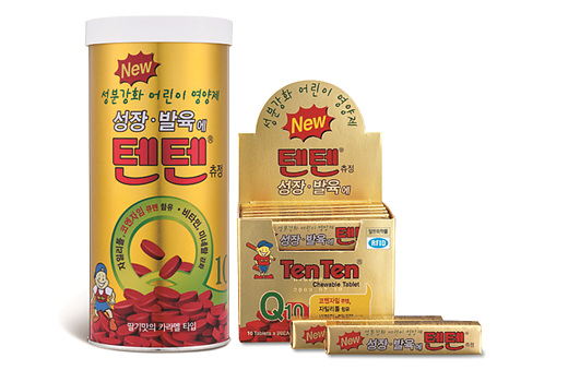 한미약품 텐텐 츄정 ▲ 한미약품 텐텐 츄정