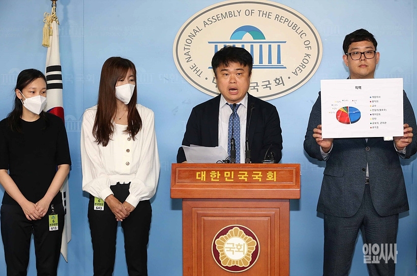 조국 법무부장관 후보자 딸 논문 등재 관련 기자회견 갖는 임현택 대한소아청소년과의사회장