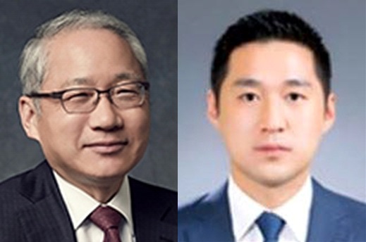 윤도준 동화약품 회장과 윤인호 상무 ▲ 윤도준 동아약품 회장과 윤인호 상무