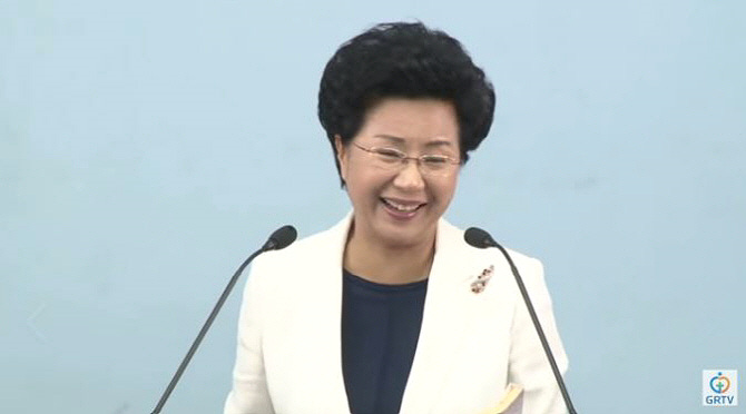 신옥주 은혜로교회 목사 ⓒ은혜로교회 페이스북 ▲ 신옥주 은혜로교회 목사 ⓒ은혜로교회 페이스북