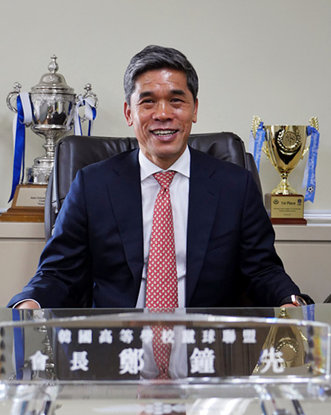 정종선 전 한국고등학교축구연맹 회장 ▲ 정종선 전 한국고등학교축구연맹 회장