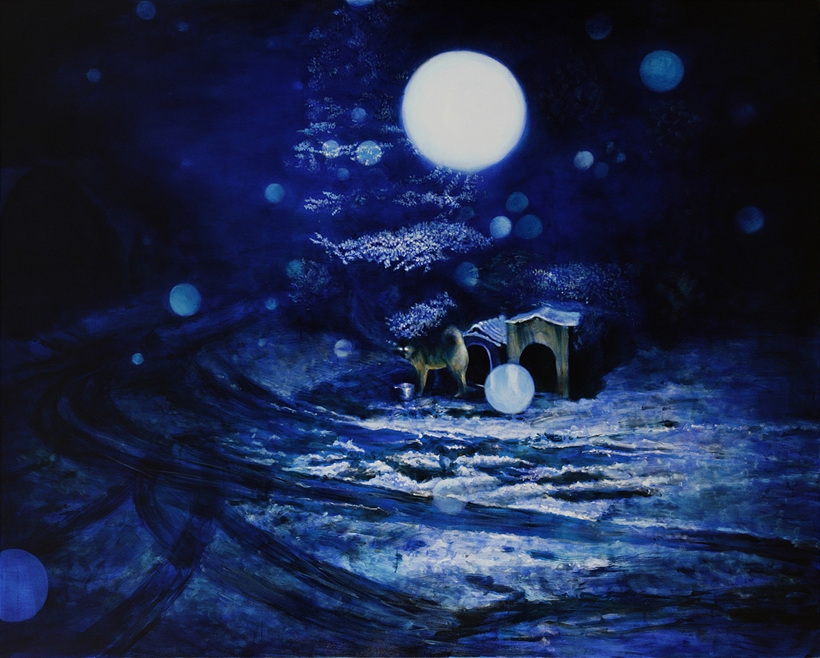개 2004 227.3x181.8cm Oil on Canvas ▲ 개 2004 227.3x181.8cm Oil on Canvas