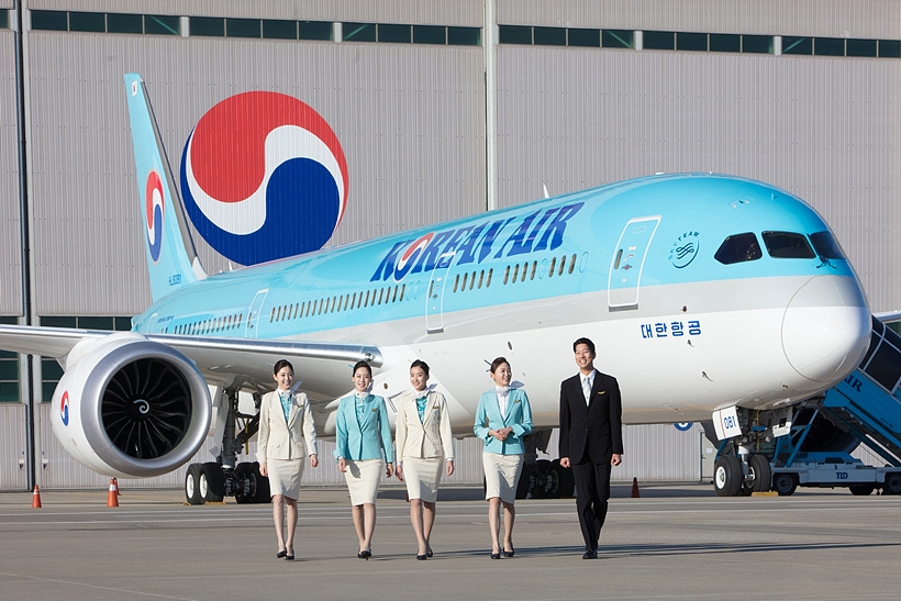 대한항공의 차세대 항공기 보잉 787-9 ▲ 대한항공의 차세대 항공기 보잉 787-9