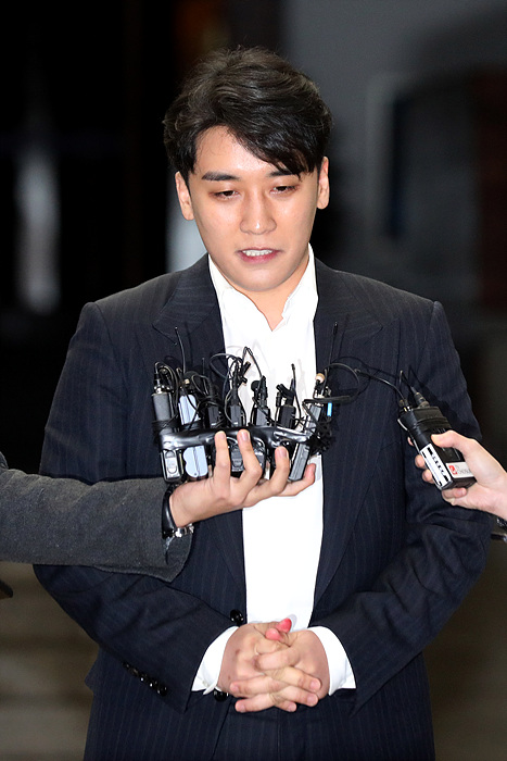 ‘버닝썬 사태’의 중심에 섰던 가수 빅뱅 멤버 승리 ▲ ‘버닝썬 사태’의 중심에 섰던 가수 빅뱅 멤버 승리