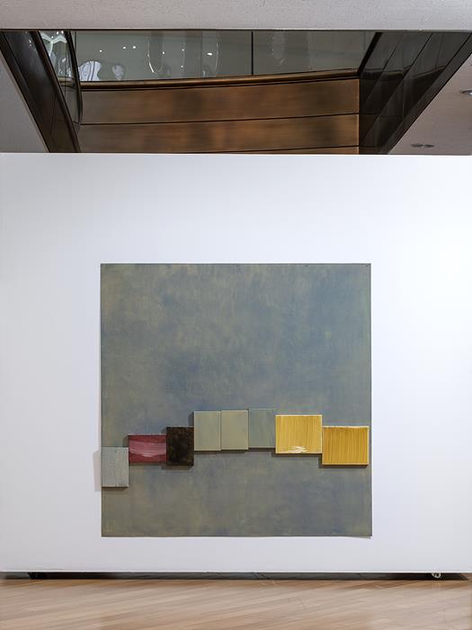 Beau Travail 11, Oil on Canvas, 160 x 160 cm, 2019 ▲ Beau Travail 11, Oil on Canvas, 160 x 160 cm, 2019