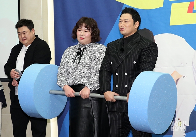 ‘먹방’만큼 운동도 열심히 하겠다면서도 풀이 죽어있는 김민경이 애잔하네요. ▲ '먹방' 만큼 운동도 열심히 할게요.