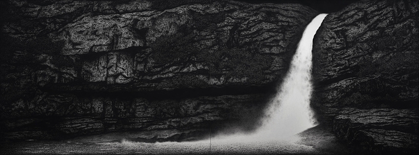 달빛 Moonscape 194×518cm Charcoal on Canvas 2019 ▲ 달빛 Moonscape 194×518cm Charcoal on Canvas 2019