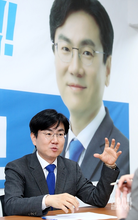 김성진 더불어민주당 동작갑 예비후보 ⓒ문병희 기자 ▲ 김성진 더불어민주당 동작갑 예비후보 ⓒ문병희 기자