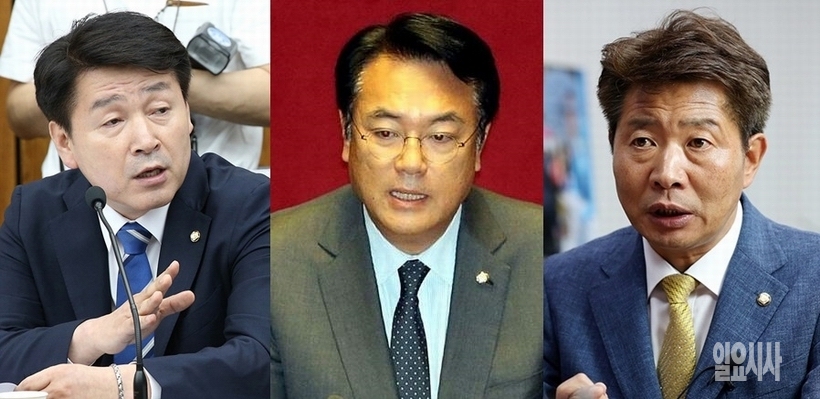 (사진 왼쪽부터)기동민(더불어민주당)·정진석(미래통합당)·여영국(정의당) 의원 ▲ (사진 왼쪽부터)기동민(더불어민주당)·정·여영국(정의당) 의원