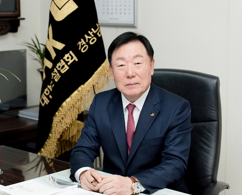 28대 대한건설협회장으로 취임한 김상수 한림건설 회장 ▲ 28대 대한건설협회장 김상수 한림건설 회장