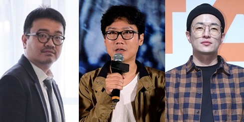 (사진 왼쪽부터)연상호·황동혁·이병헌 감독 ▲ (사진 왼쪽부터)연상호·황동혁·이병헌 감독