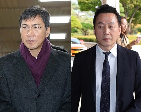 ▲ ‘미투 운동’의 중심에 섰던 안희정 전 충남도지사와 정봉주 전 더불어민주당 의원