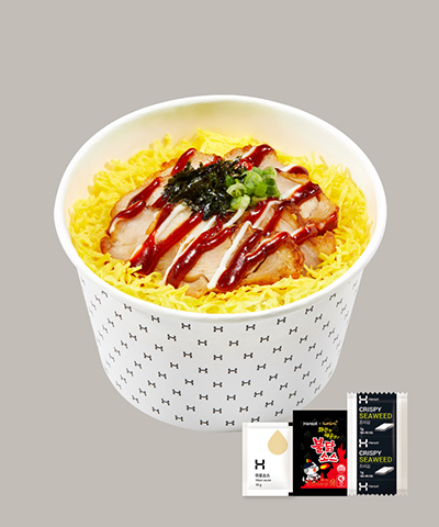 한솥도시락 ‘불닭치킨마요’ ▲ 한솥도시락 ‘불닭치킨마요’